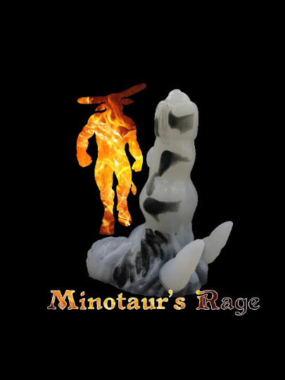 Minotaur s Rage Dildo Raging fun 7 inch long dildo sex toy NerdClimax fetish sex toys bedroom sex toys sexual wellness