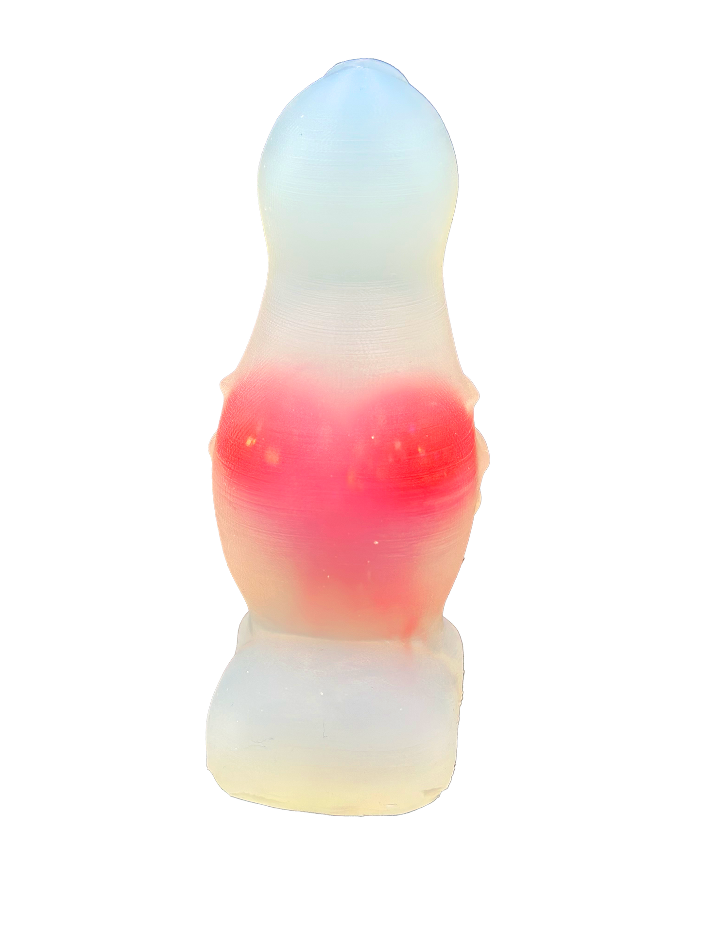 Sexy Phantom Heart- 5 inch Dildo with Glow in the Dark Heart