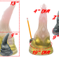 TRex Fantasy Pleasure Toy – Small & LARGE Sizes OVER A FOOT!